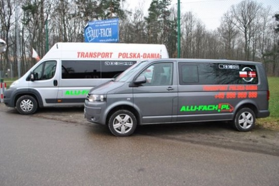 Transport Polska Dania Polska tylko z Alu-Fach !!!
